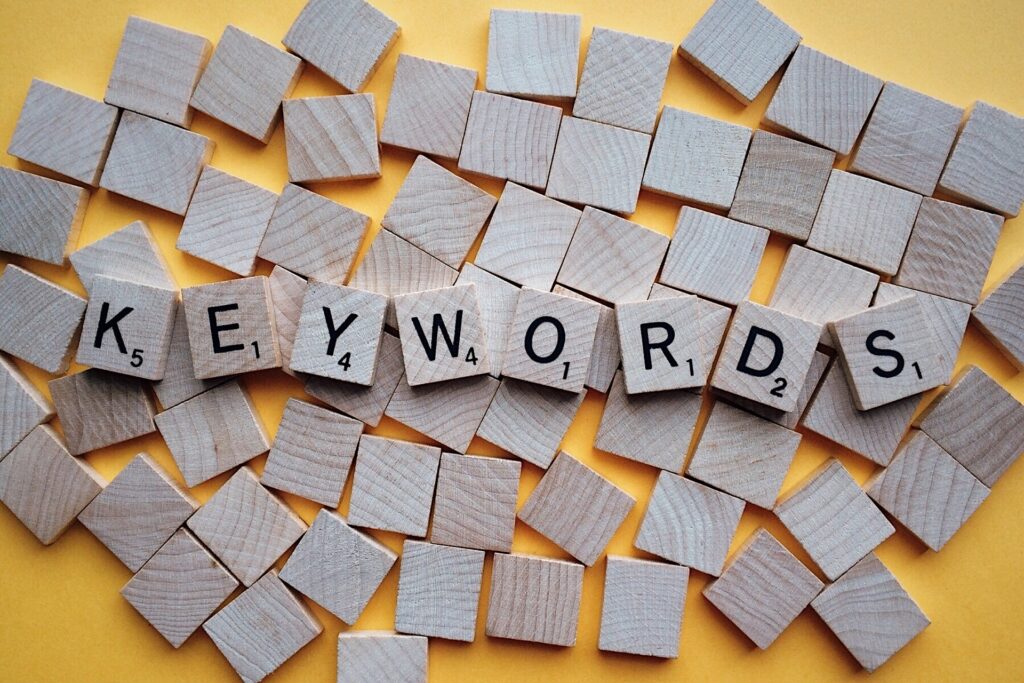 keyword research heading