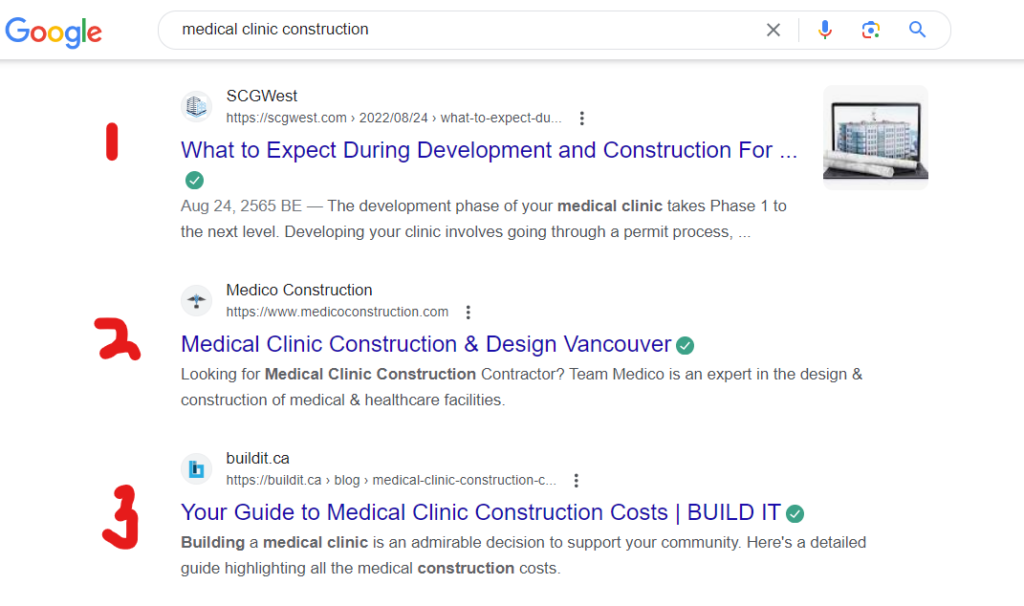 medical clinic construction google search