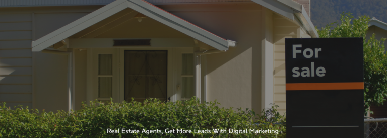 real estate agent marketing banner
