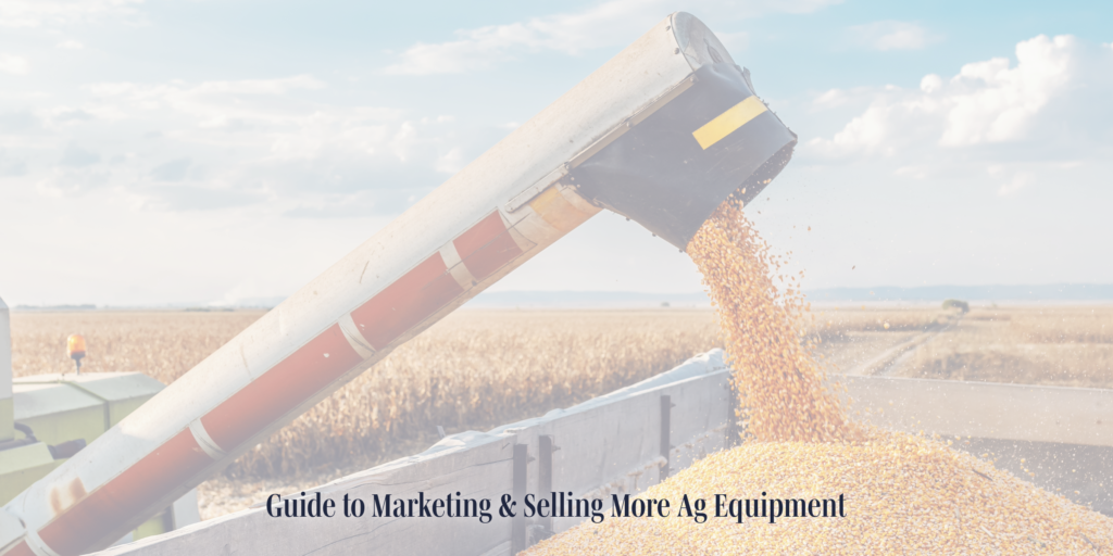 ag equipment sales and marketing guide cover image